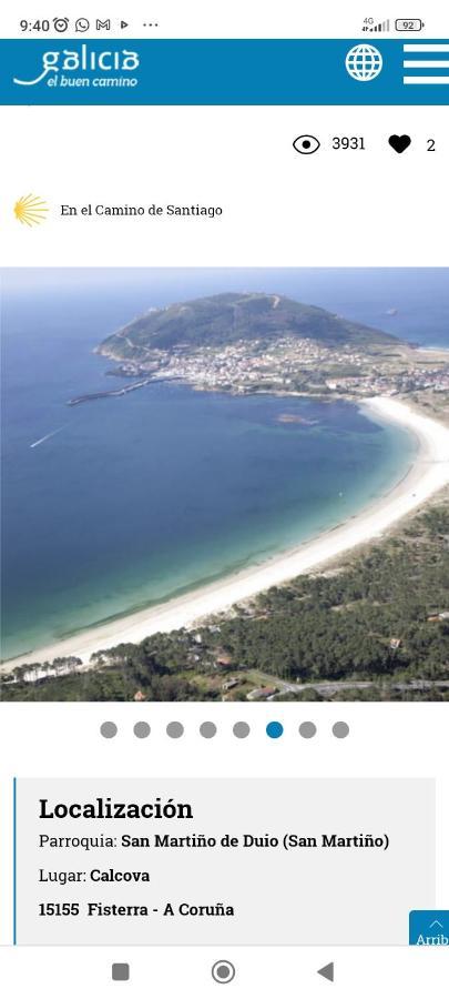 דירות פיניסטרה Piso Playa Langosteira מראה חיצוני תמונה